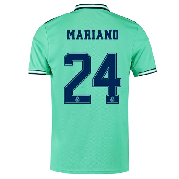 Maillot Football Real Madrid NO.24 Mariano Third 2019-20 Vert